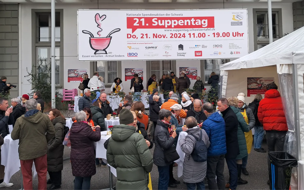 Grosse Solidarität am 21. Suppentag