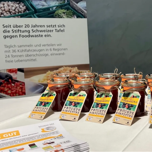 Palais fédéral – Un signe contre le gaspillage alimentaire