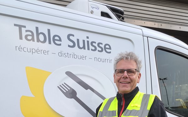 Daniel Glasstetter engagiert sich freiwillig bei der Schweizer Tafel. Als ehemaliger Unternehmer im Grosshandel bringt er wertvolles Know-how in interne Projekte ein