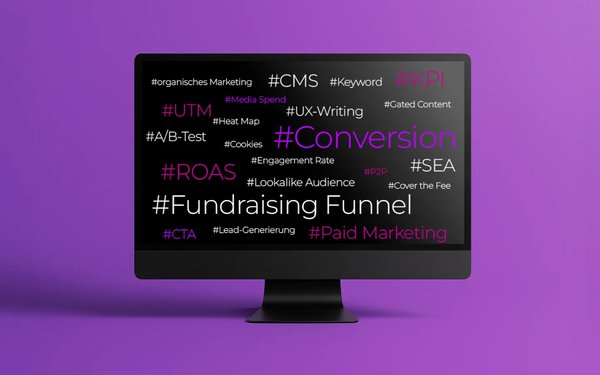 24 Fachbegriffe des Online Fundraisings