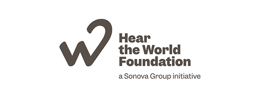logo hear the world foundation