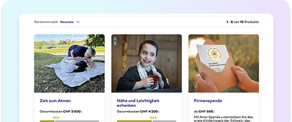 Spendenshop