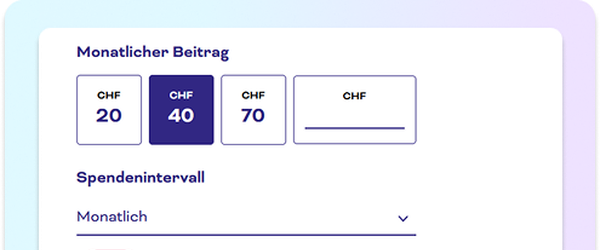 Wiederkehrende Spenden