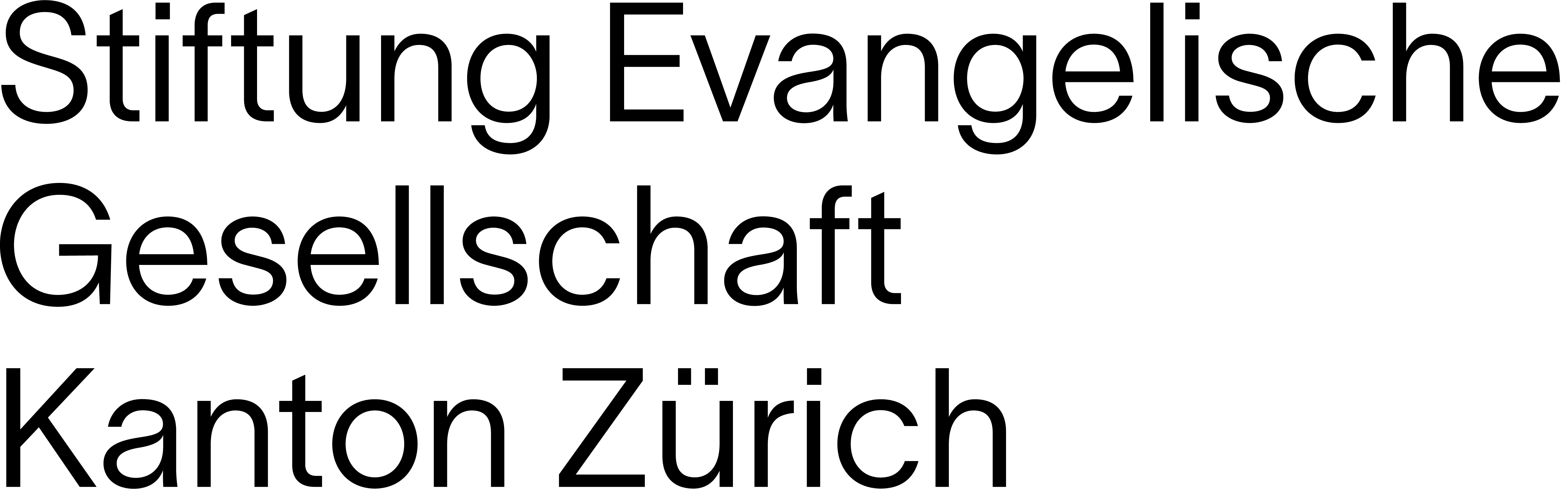Logo Stiftung der Evangelischen Gesellschaft des Kantons Zürich