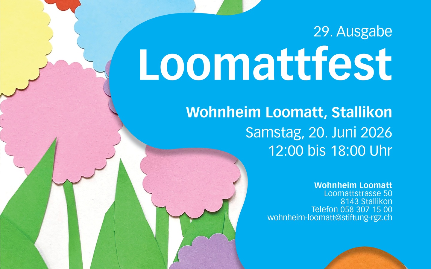Projektbild: Loomattfest - Herzlichen Dank für Ihre Spende