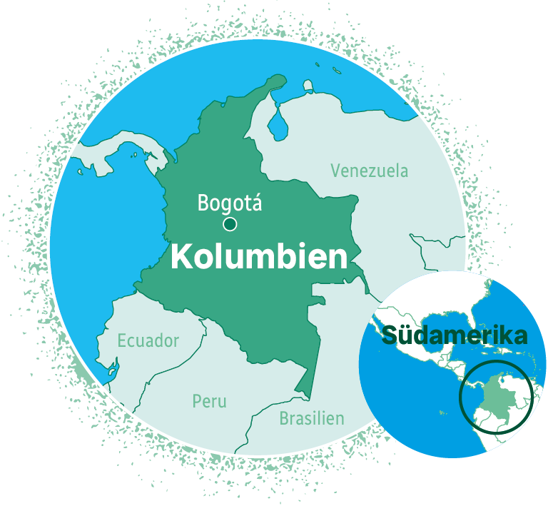 Karte Projektregion